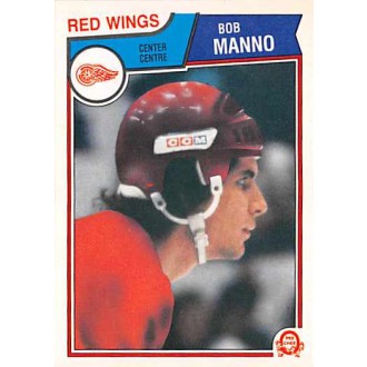 Řadové karty - Manno Bob - 1983-84 O-Pee-Chee No.132