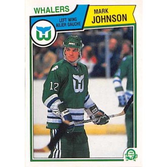 Řadové karty - Johnson Mark - 1983-84 O-Pee-Chee No.140