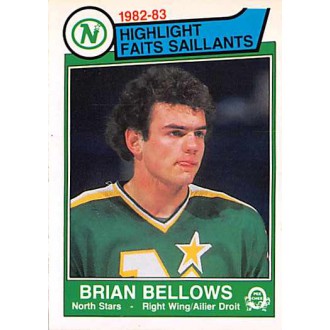 Řadové karty - Bellows Brian - 1983-84 O-Pee-Chee No.165