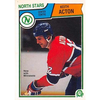 Řadové karty - Acton Keith - 1983-84 O-Pee-Chee No.184