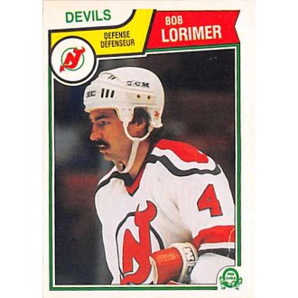 Řadové karty - Lorimer Bob - 1983-84 O-Pee-Chee No.232