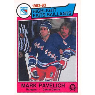 Řadové karty - Pavelich Mark - 1983-84 O-Pee-Chee No.239