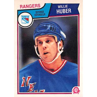 Řadové karty - Huber Willie - 1983-84 O-Pee-Chee No.246
