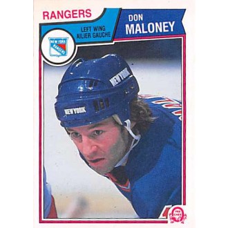 Řadové karty - Maloney Don - 1983-84 O-Pee-Chee No.250