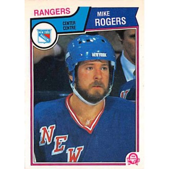 Řadové karty - Rogers Mike - 1983-84 O-Pee-Chee No.254