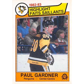 Řadové karty - Gardner Paul - 1983-84 O-Pee-Chee No.275