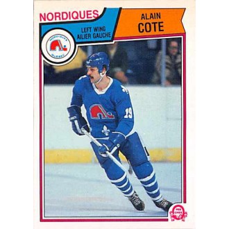 Řadové karty - Cote Alain - 1983-84 O-Pee-Chee No.291