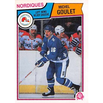 Řadové karty - Goulet Michel - 1983-84 O-Pee-Chee No.292