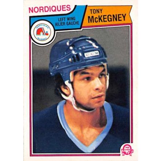 Řadové karty - McKegney Tony - 1983-84 O-Pee-Chee No.296
