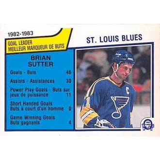 Řadové karty - Sutter Brian - 1983-84 O-Pee-Chee No.308