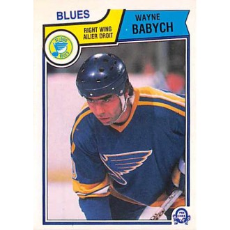 Řadové karty - Babych Wayne - 1983-84 O-Pee-Chee No.310
