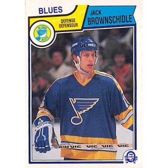 Řadové karty - Brownschidle Jack - 1983-84 O-Pee-Chee No.311