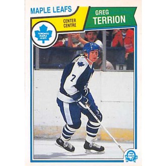 Řadové karty - Terrion Greg - 1983-84 O-Pee-Chee No.342