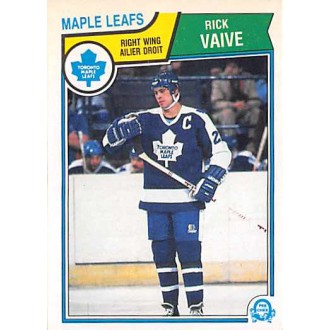Řadové karty - Vaive Rick - 1983-84 O-Pee-Chee No.343