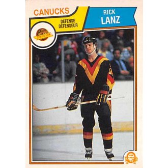 Řadové karty - Lanz Rick - 1983-84 O-Pee-Chee No.353