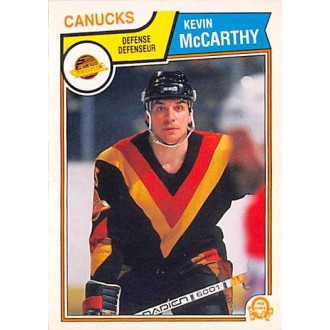 Řadové karty - McCarthy Kevin - 1983-84 O-Pee-Chee No.356