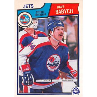 Řadové karty - Babych Dave - 1983-84 O-Pee-Chee No.380