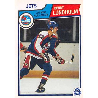 Řadové karty - Lundholm Bengt - 1983-84 O-Pee-Chee No.387