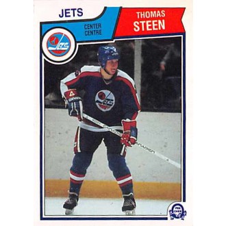Řadové karty - Steen Thomas - 1983-84 O-Pee-Chee No.393