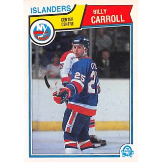 Řadové karty - Carroll Billy - 1983-84 O-Pee-Chee No.5