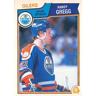Řadové karty - Gregg Randy - 1983-84 O-Pee-Chee No.28