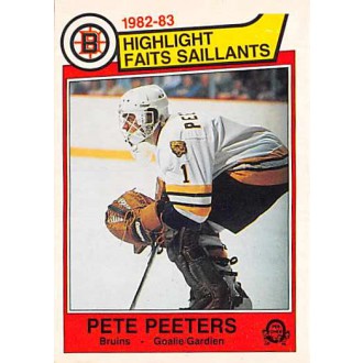 Řadové karty - Peeters Pete - 1983-84 O-Pee-Chee No.44