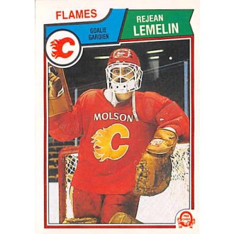 Řadové karty - Lemelin Rejean - 1983-84 O-Pee-Chee No.86