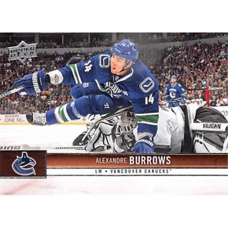 Řadové karty - Burrows Alexandre - 2012-13 Upper Deck No.180