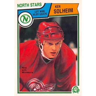 Řadové karty - Solheim Ken - 1983-84 O-Pee-Chee No.131