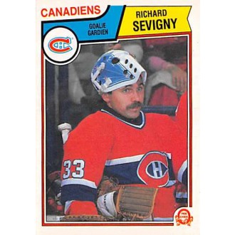 Řadové karty - Sevigny Richard - 1983-84 O-Pee-Chee No.197