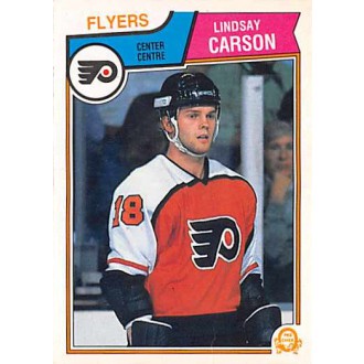 Řadové karty - Carson Lindsay - 1983-84 O-Pee-Chee No.261