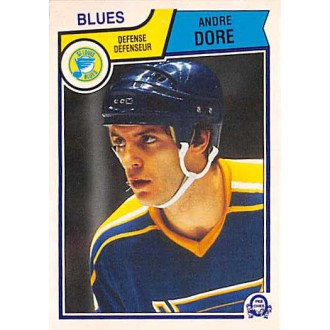 Řadové karty - Dore Andre - 1983-84 O-Pee-Chee No.313