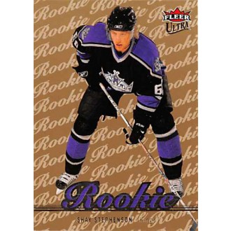 Paralelní karty - Stephenson Shay - 2007-08 Ultra Gold Medallion No.244