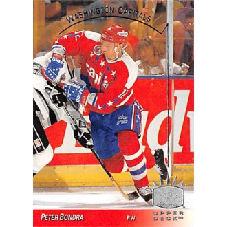 Insertní karty - Bondra Peter - 1993-94 Upper Deck SP Inserts No.168