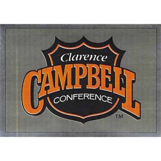 Řadové karty - Clarence Campbell Conference Logo - 1990-91 Panini Stickers No.2