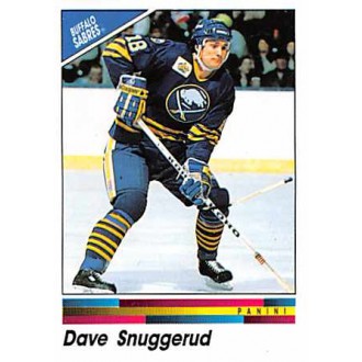 Řadové karty - Sniggerud Dave - 1990-91 Panini Stickers No.19