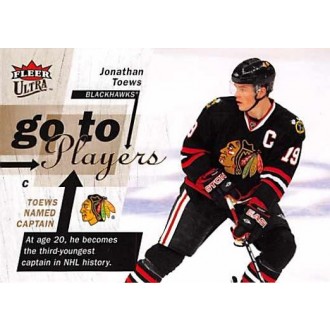 Insertní karty - Toews Jonathan - 2009-10 Ultra Go To Players No.GT5