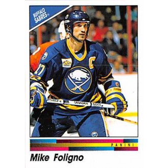 Řadové karty - Foligno Mike - 1990-91 Panini Stickers No.25