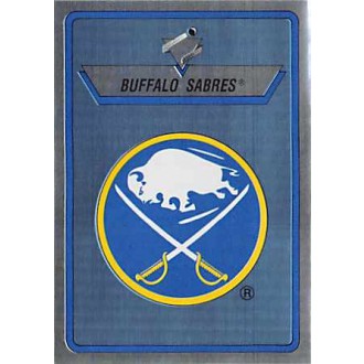 Řadové karty - Buffalo Sabres Logo - 1990-91 Panini Stickers No.27