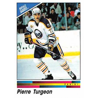 Řadové karty - Turgeon Pierre - 1990-91 Panini Stickers No.28