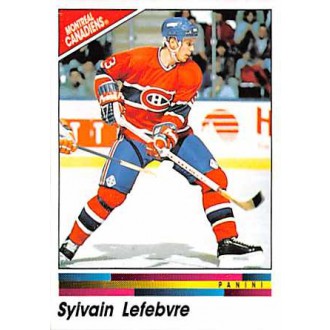 Řadové karty - Lefebvre Sylvain - 1990-91 Panini Stickers No.59