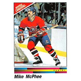 Řadové karty - McPhee Mike - 1990-91 Panini Stickers No.63