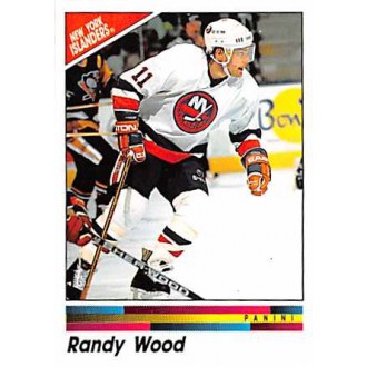 Řadové karty - Wood Randy - 1990-91 Panini Stickers No.79