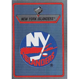 Řadové karty - New York Islanders Logo - 1990-91 Panini Stickers No.87