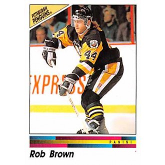 Řadové karty - Brown Rob - 1990-91 Panini Stickers No.128