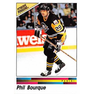 Řadové karty - Bourque Phil - 1990-91 Panini Stickers No.129