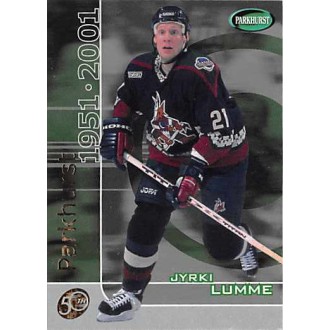 Insertní karty - Lumme Jyrki - 2000-01 BAP Memorabilia Parkhurst 2000 No.P135
