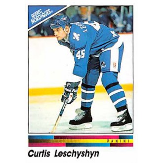 Řadové karty - Leschyshyn Curtis - 1990-91 Panini Stickers No.150