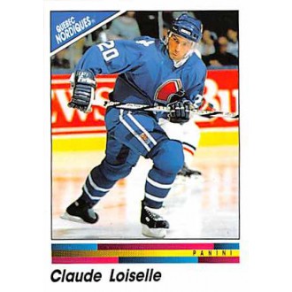 Řadové karty - Loiselle Claude - 1990-91 Panini Stickers No.151