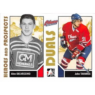 Řadové karty - Tavares John, Delvecchio Alex - 2007-08 ITG Heroes and Prospects No.93